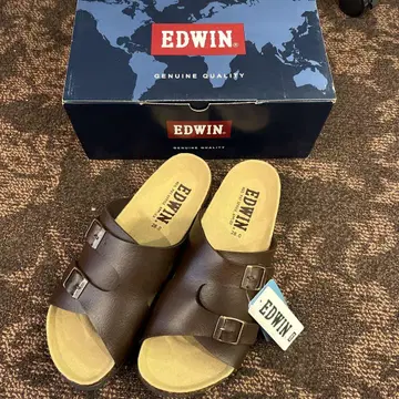 EDWIN 샌들 28.0cm EB1007 D.BROWN