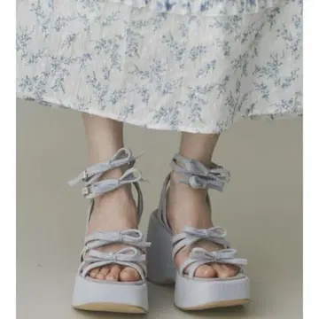 merry jenny ribbon ribbon sandal