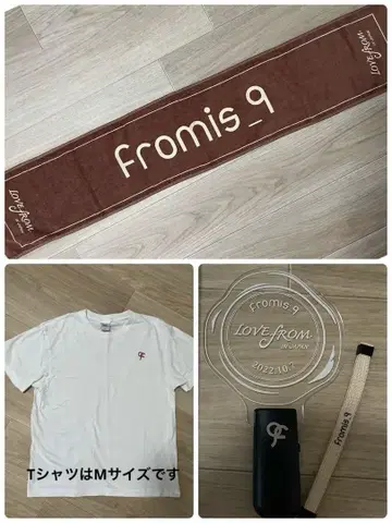 [ fromis_9 ] LOVE FROM 일본 공연 응원봉/타월/T셔츠