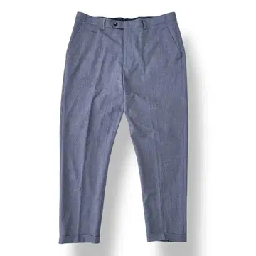 자라 ZARA MAN 슬랙스 그레이 깔끔한 팬츠 센터 프레스