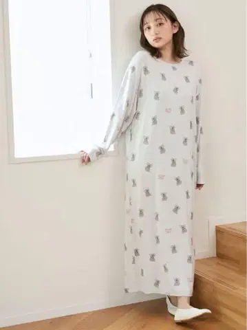 젤라또피케 접촉 냉감 코알라 패턴 원피스