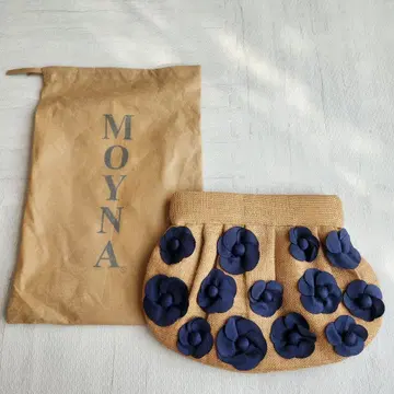 [ MOYNA ] Spic&Span 플라워 장식 클러치백