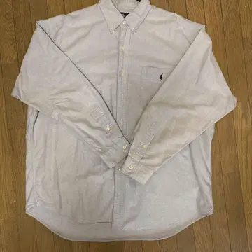 Ralph Lauren BIG SHIRT L 사이즈 라이트 그레이