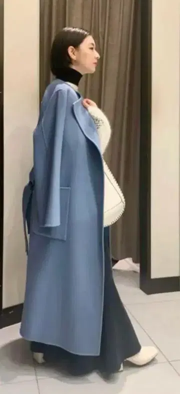 NOBLE 리버 노카라 코트