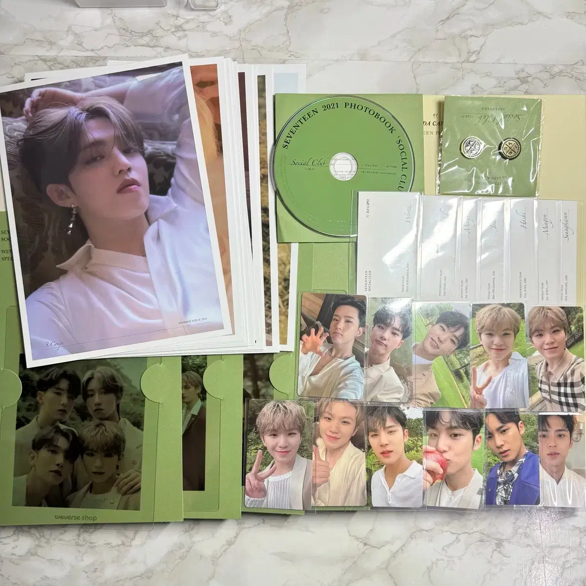 SEVENTEEN | 세븐틴 Seventeen Social Club Magazine Full Set Bulk