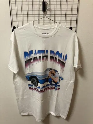 DEATH ROW RECORDS 티셔츠 M 사이즈 화이트