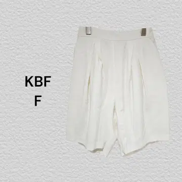 KBF 숏 팬츠 사이즈 One 화이트 심플