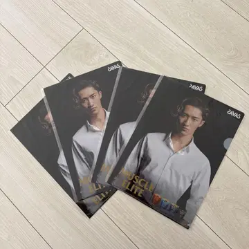 Snow Man 이와모토 님 SAVAS 클리어 파일 4매 세트