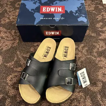 EDWIN 샌들 28.0cm EB1007 BLACK
