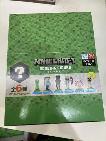 Minecraft Bobbing Figure 박스 포장 6개
