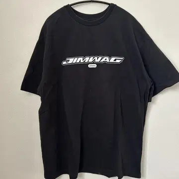 JIMWAG 블랙 T셔츠