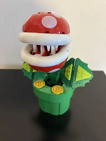 [ 완성품 ] 팩쿤플라워 레고 LEGO 슈퍼 마리오