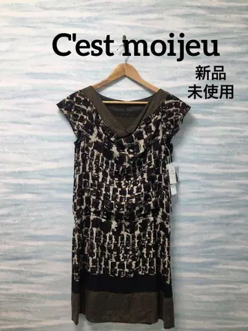 [ C'est moijeu ] 미사용 새상품 프렌치 슬리브 튜닉 패턴