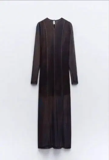 [새상품급] ZARA 프린트 패턴 튤 원피스