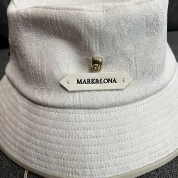 MARK&LONA 화이트 버킷햇 L 사이즈