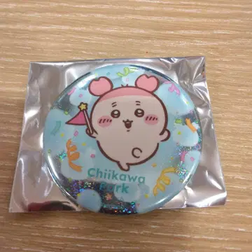 치이카와 파크 한정 트레이딩 홀로그램 캔뱃지 카니짱 헌책방