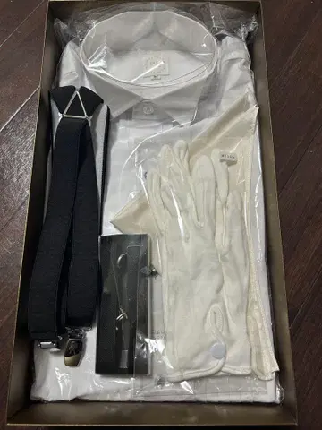 베스트 애니버서리 신랑 셔츠 세트 윙칼라