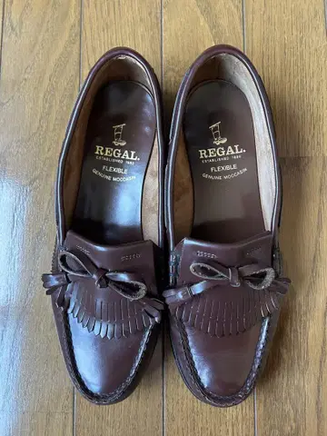 REGAL 태슬 로퍼 브라운 26cm