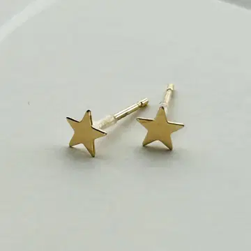 [ Ray BEAMS ] K10YG 스타 귀걸이