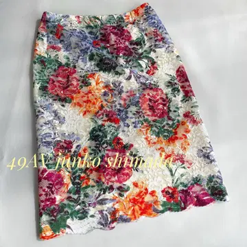49AV junko shimada 준코 시마다 레이스 꽃무늬 스커트