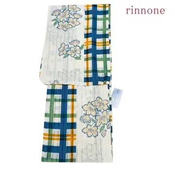 새상품 미사용 샘플 브랜드 유카타 [rinnone] 면 원단 F 사이즈