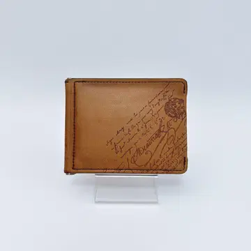 벨루티 아사리오 캘리그라피 머니클립 반지갑 브라운