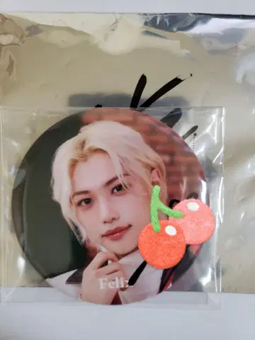 StrayKids 필릭스 친필 사인 캔뱃지