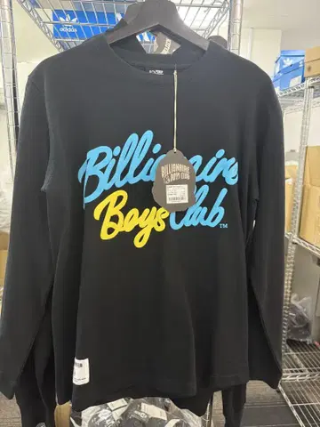 Billionaire Boys Club 긴팔 티셔츠 L 블랙