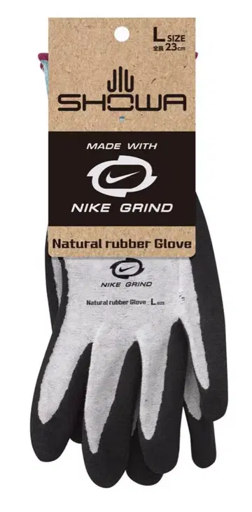 [10켤레] 319 NIKE GRIND 작업용 장갑 L 사이즈 천연 고무