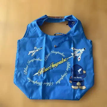 Blue Impulse 에코백 블루 임펄스 블루 스카이블루