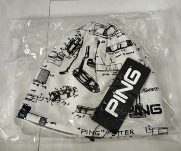 새상품 택 포함!! PING 니트 플리스 캡