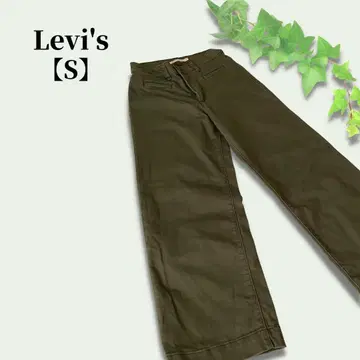 새상품급 넉넉한 스타일 Levi's 캐주얼 팬츠 카키색