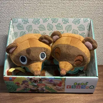 동물의 숲 밤돌이 &amp; 밤돌이 봉제 인형 세트