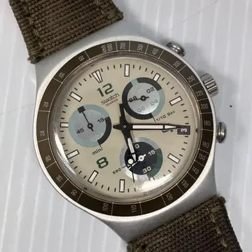 [ swatch ] Irony 아이로니 알루미늄 크로노그래프 작동품