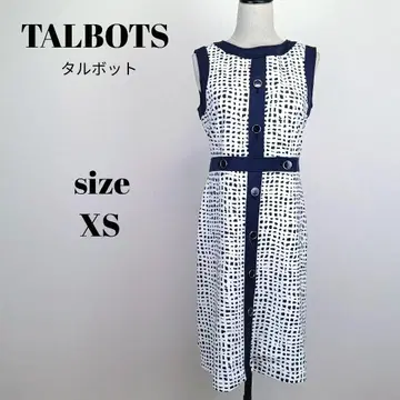 [ a1814 ] TALBOTS 새상품급 슬리브리스 스트레치 원피스 XS