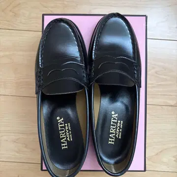 HARUTA 블랙 로퍼