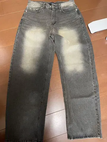 musinsa Big Brush Extra Wide Denim Pants