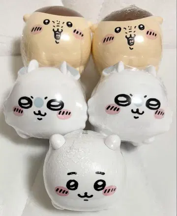 치이카와 (먼작귀) 저금통 가챠가챠 모몽가 밤만쥬 5개 [미개봉 새상품]