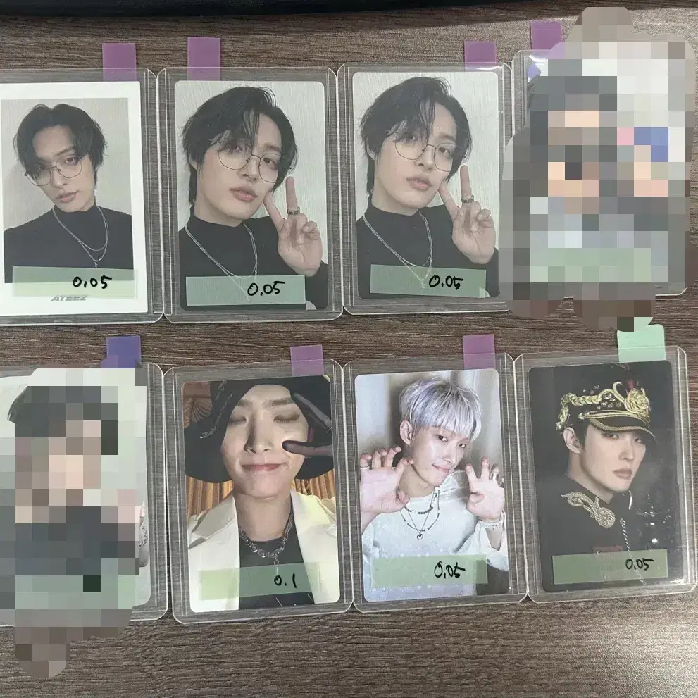 タレントカード ATEEZ ANNIVERSARY MINGI poca s-l400.jpg