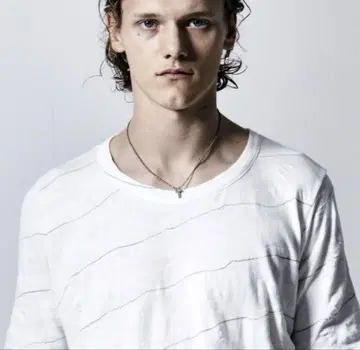 kiryuyrik TWIST BORDER SHIRRING T-SHIRT