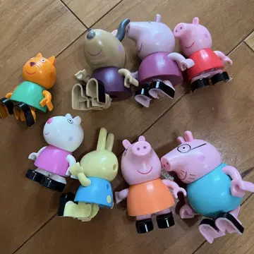 LEGO 듀플로 피그 호환품 peppa pig 페파피그 8개