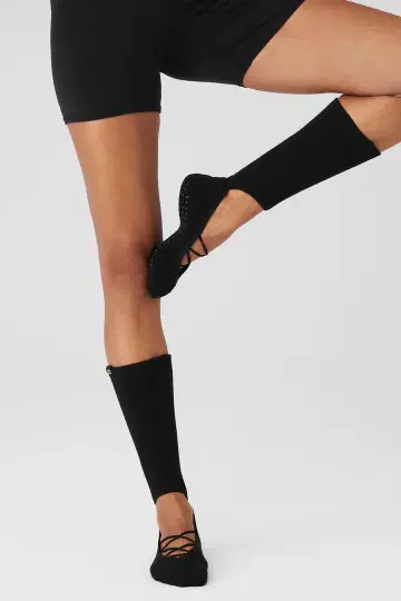 alo 레그 워머 삭스 Strappy Siren Grip Sock