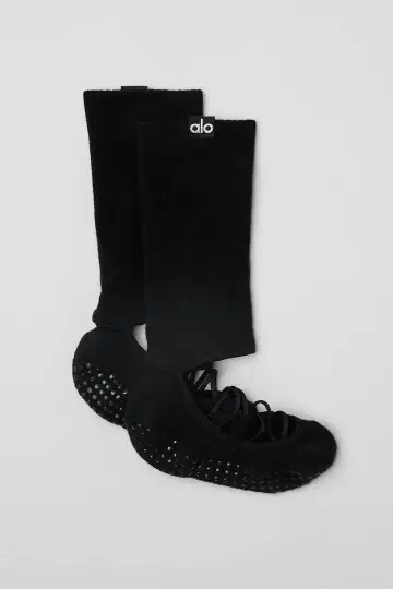 alo 레그 워머 삭스 Strappy Siren Grip Sock