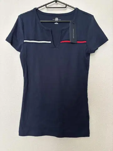 [새상품] TOMMYHILFIGER 타미힐피거 V넥 반팔 티셔츠