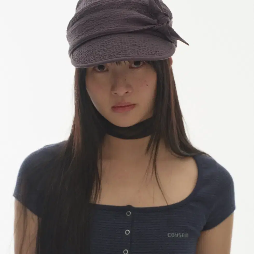 Coyseio RIBBON TIE CAP 韓国 COYSEIO】RIBBON TIE CAP (2COLORS) (COYSEIO/キャップ