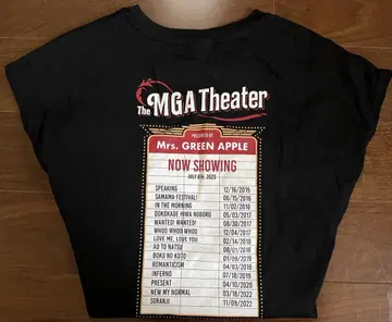Mrs. GREEN APPLE GU 콜라보 T셔츠