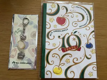 [새상품] Mrs. GREEN APPLE 미세스 10주년 기념 키링 노트
