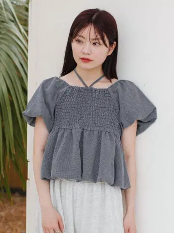 kastane 블라우스 네이비
