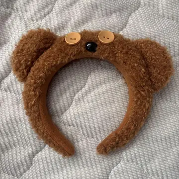 팀 머리띠 브라운