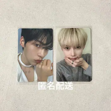 성한빈 한빈 트레이딩 카드 2점 반지 링 binini 후드티
